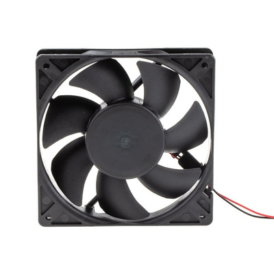 Sunon, 12 V dc, DC Axial Fan, 120 x 120 x 25mm, 255m³/h, 12W