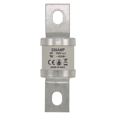 Eaton 225A British Standard Fuse, FM, 690 V ac, 500V dc, 80 → 85mm