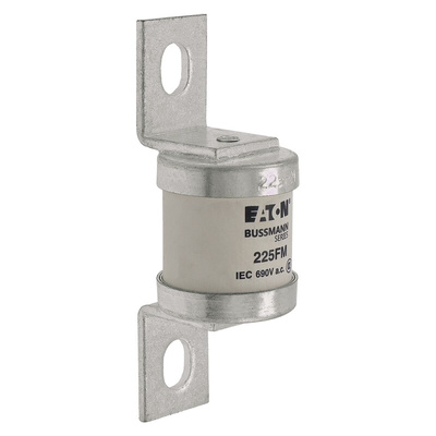 Eaton 225A British Standard Fuse, FM, 690 V ac, 500V dc, 80 → 85mm