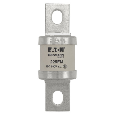 Eaton 225A British Standard Fuse, FM, 690 V ac, 500V dc, 80 → 85mm