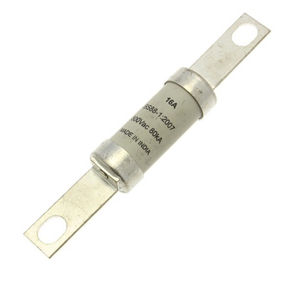 Eaton 16A Bolted Tag Fuse, 250 V dc, 550V ac, 111.5mm