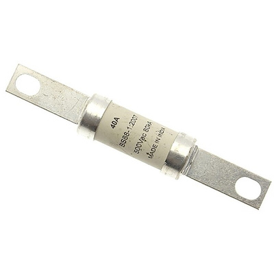 Eaton 40A Bolted Tag Fuse, 250 V dc, 500V ac, 111mm
