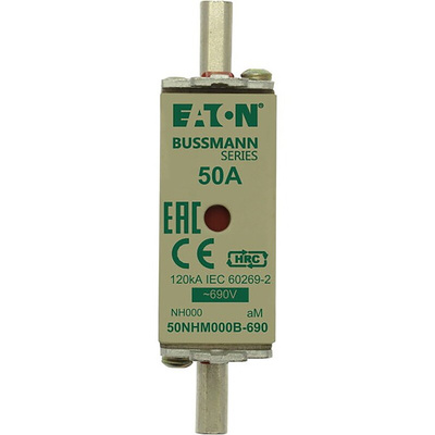 Eaton 20A NH Fuse, NH000, 690V ac