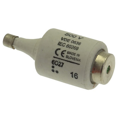 Eaton 6A Bolted Tag Fuse, DII, 500V ac