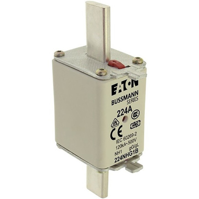 Eaton 224A NH Fuse, NH1, 500V ac