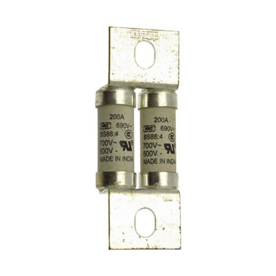 Eaton 200A Bolted Tag Fuse, 500 V dc, 690V ac, 70mm