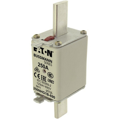 Eaton 125A Centred Tag Fuse, NH1, 690V ac