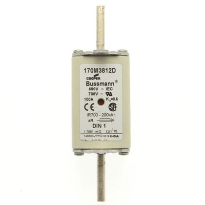 Eaton 100A Centred Tag Fuse, NH1, 690V