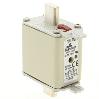 Eaton 315A Centred Tag Fuse, NH00, 690V