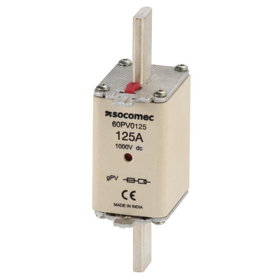 Socomec 125 Centred Tag Fuse, NH1