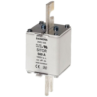 Siemens 850A Slotted Tag Fuse, NH3, 690V