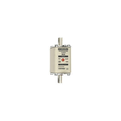 Mersen 80A NH Fuse, NH 00, 690V ac