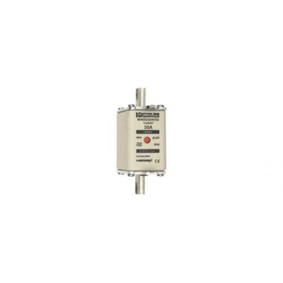 Mersen 50A NH Fuse, NH 00, 500V ac