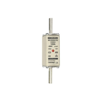 Mersen 125A NH Fuse, NH 1, 500V ac
