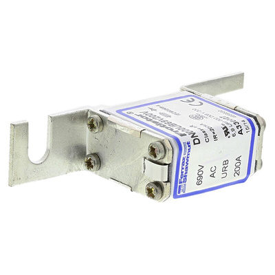 Mersen 200A German Standard Fuse, NH000, 690V ac, 77.5mm