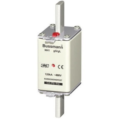 Eaton 160A Centred Tag Fuse, NH1, 690V ac