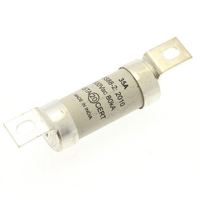Eaton 35A Bolted Tag Fuse, A3, 500V ac, 73mm