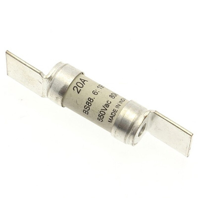 Eaton 25A Bolted Tag Fuse, F2, 550V ac