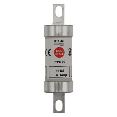 Eaton 4A Bolted Tag Fuse, A2, 460 V dc, 660V ac, 73mm