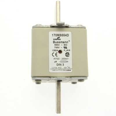 Eaton 1.25kA Centred Tag Fuse, NH3, 690V ac