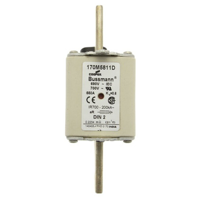Eaton 550A Centred Tag Fuse, 690V ac