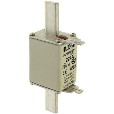 Eaton 224A Centred Tag Fuse, NH02, 500V ac