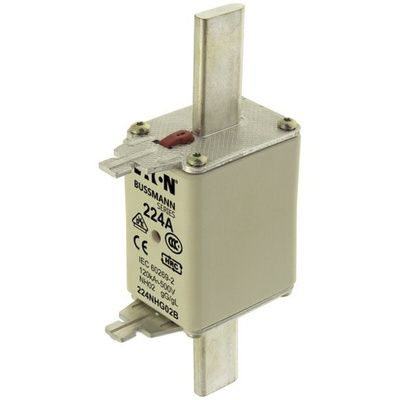 Eaton 224A Centred Tag Fuse, NH02, 500V ac