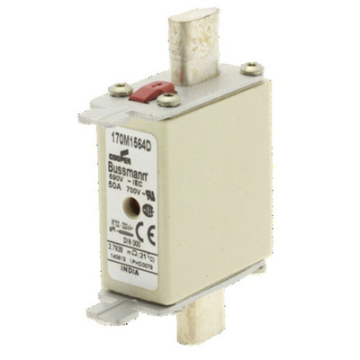 Eaton 50A Centred Tag Fuse, NH000, 690V