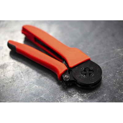 RS PRO Hand Ratcheting Crimp Tool for Wire End Sleeves, 0,14 → 10mm² Wire