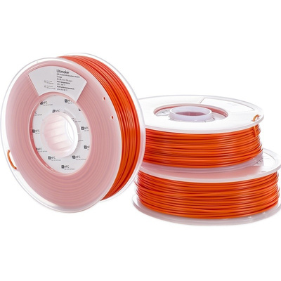 Ultimaker 2.85mm Orange ABS 3D Printer Filament, 750g