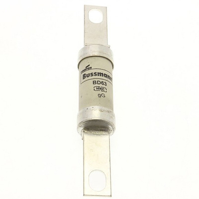 Eaton 63A Bolted Tag Fuse, 250 V dc, 500V ac, 111mm