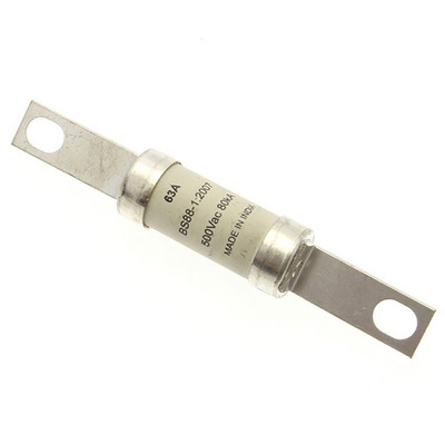 Eaton 63A Bolted Tag Fuse, 250 V dc, 500V ac, 111mm