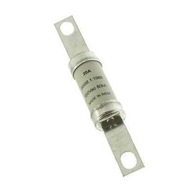 Eaton 20A Bolted Tag Fuse, 250 V dc, 550V ac, 111.5mm