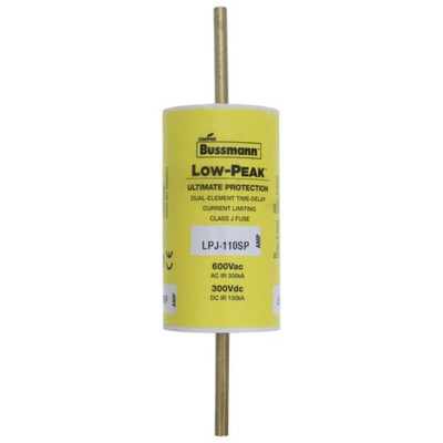 Eaton 110A Centred Tag Fuse, 38.1 x 146.05mm, 600V ac