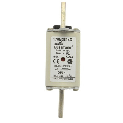 Eaton 160A Centred Tag Fuse, NH1, 690V