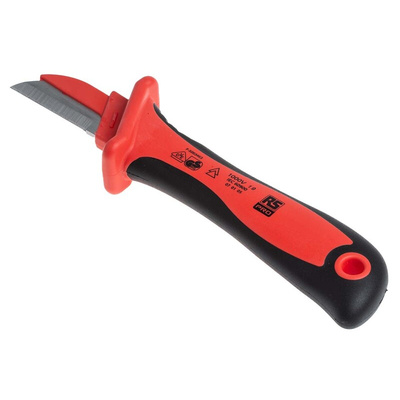 RS PRO Cable Knife, VDE/1000V, 220 mm Overall, 44 mm Blade