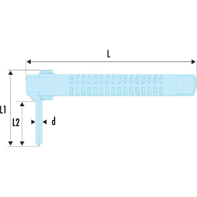 150mm Prong Length, Cable Sleeve Tool Cutter