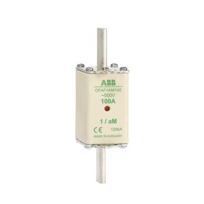 ABB 25A Tag Fuse, 135 x 30 x 65mm, 500V