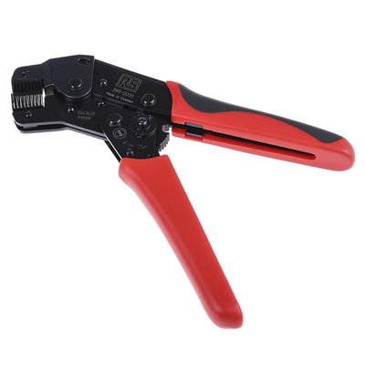 RS PRO Hand Ratcheting Crimp Tool for Wire End Sleeves, 0,5 → 6mm² Wire