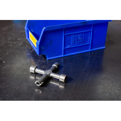 RS PRO Zinc Alloy 5-way Control Cabinet Key