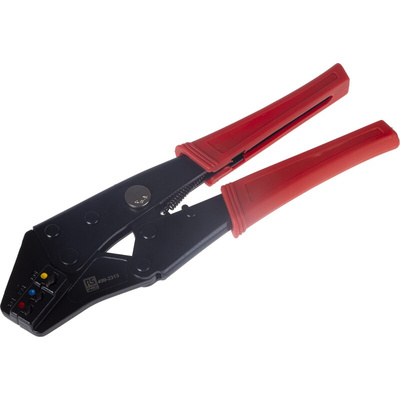 RS PRO Hand Ratcheting Crimp Tool for Insulated Spade Connectors, 1,5 → 6mm² Wire