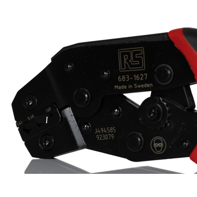 RS PRO Hand Ratcheting Crimp Tool for Coaxial Connectors