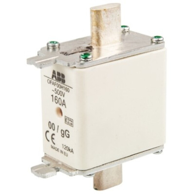 ABB 160A Centred Tag Fuse, NH00, 500V