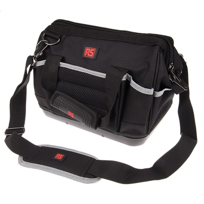 RS PRO Polyester Tool Bag with Shoulder Strap 310mm x 200mm x 210mm