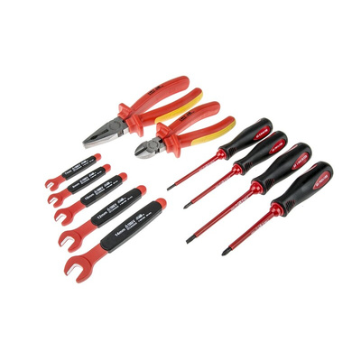 RS PRO 23 Piece Engineers Tool Kit with Case, VDE Approved
