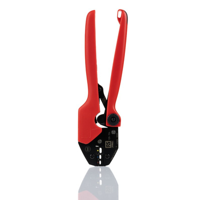 RS PRO Hand Ratcheting Crimp Tool for Insulated Spade Connectors, 0,75 → 6mm² Wire