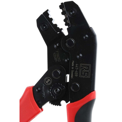 RS PRO Hand Ratcheting Crimp Tool for Coaxial Connectors