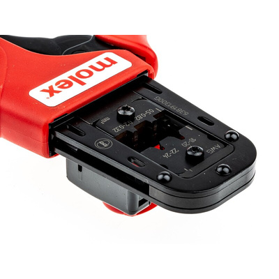 Molex PremiumGrade Hand Ratcheting Crimp Tool for Standard .062 Pin and Socket Contacts
