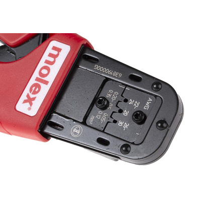 Molex PremiumGrade Hand Ratcheting Crimp Tool for Micro-Fit 3.0 Connector Contacts