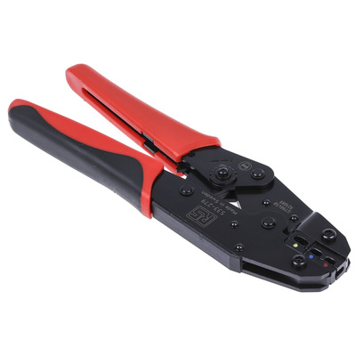 RS PRO Hand Ratcheting Crimp Tool for Insulated Spade Connectors, 0,75 → 6mm² Wire